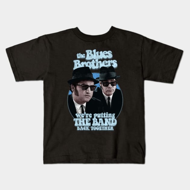 The Blues Brothers Kids T-Shirt by StayTruePonyboy